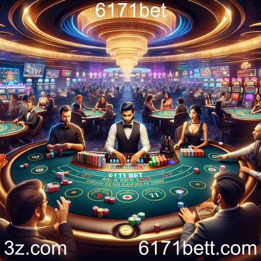 Experiência Imersiva: Jogos Ao Vivo no 6171bet